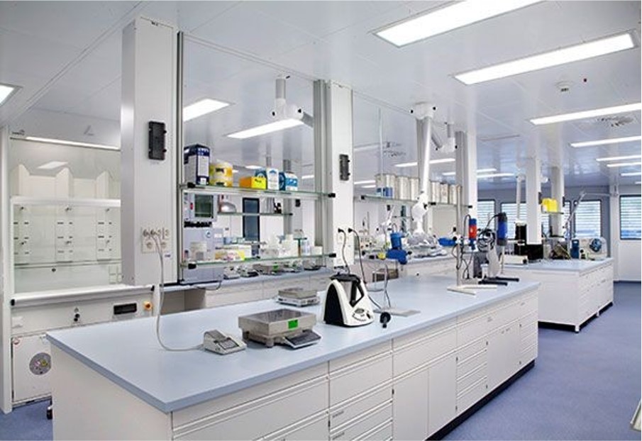 Custom all-steel laboratory furniture including lab workbenches, fume hoods and tall cabinets for all kinds of laboratory engineering projects