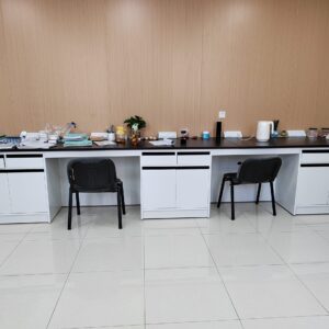 All-Steel Laboratory Side Bench, lab side bench made of full steel material